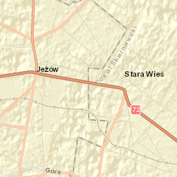 Jeżów Street Map