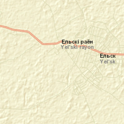 Yel’sk Street Map