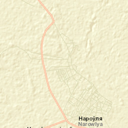 Narowlya Street Map