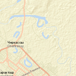 Saraktash Street Map