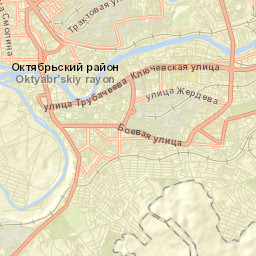 Ulan-Ude Street Map