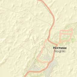 Nogliki Street Map