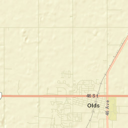 Olds Street Map