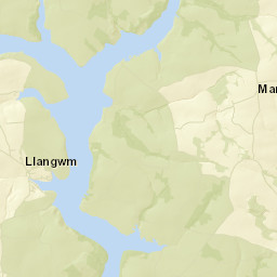 Llangwm Street Map