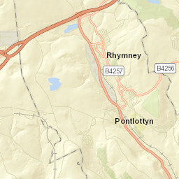 72 Heol-Y-Bryn, Fochriw, Bargoed, Caerphilly Street Map