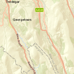 Tredegar Street Map