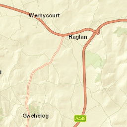 Monmouthshire Street Map