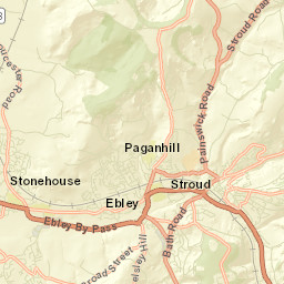 Selsley Hill, Stroud, Gloucestershire GL5, UK Street Map