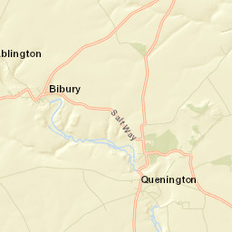 B4425, Cirencester, Gloucestershire GL7 5NW Street Map