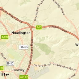 Cowley Street Map