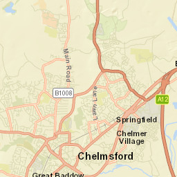 Chelmsford Street Map