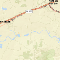 Hatfield Peverel Street Map