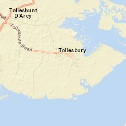 Tollesbury Street Map