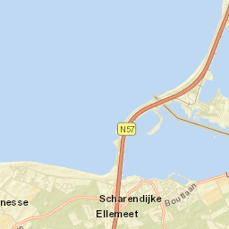 Scharendijke Street Map