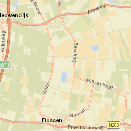 Almkerk Street Map