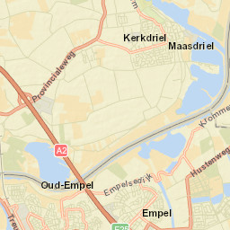 Kerkdriel Street Map
