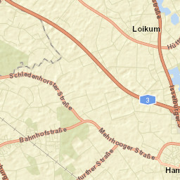 Hamminkeln Street Map