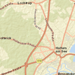 Haltern am See Street Map