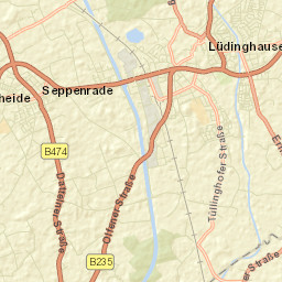 Lüdinghausen Street Map