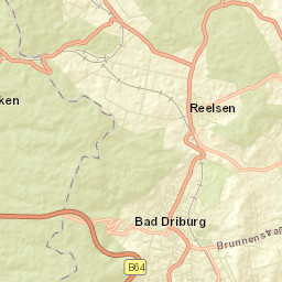 Bad Driburg Street Map