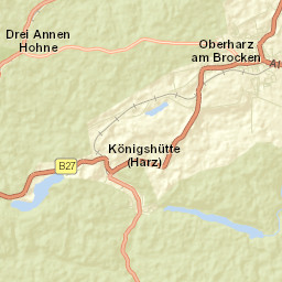 Elbingerode Street Map