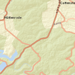 Hüttenrode Street Map