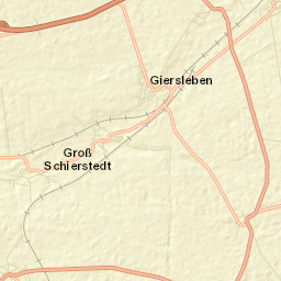 Giersleben Street Map