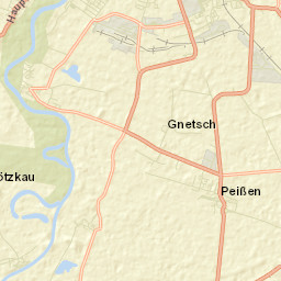Peißen Street Map