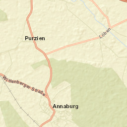 Annaburg Street Map