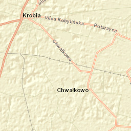 Krobia Street Map
