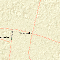 Sosnówka Street Map