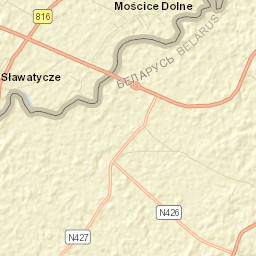 Damachava Street Map