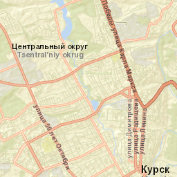 Kursk Street Map