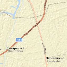 Pereleshino Street Map