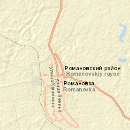 Romanovka Street Map