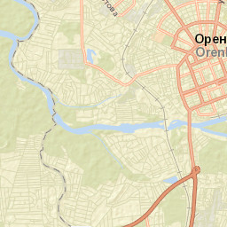 Orenburg Street Map