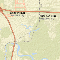 Prigorodnyy Street Map