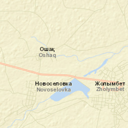 Zholymbet Street Map