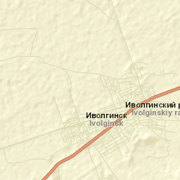 Ivolginsk Street Map