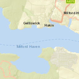 Milford Haven Street Map