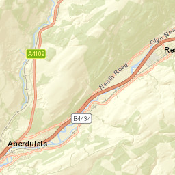 A465, Aberdulais, Neath, Neath Port Talbot Street Map