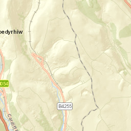 Deri Street Map