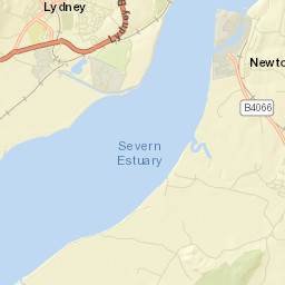 Lydney Street Map