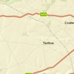 Haresdown Hill, Cirencester, Gloucestershire Street Map