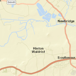 Standlake Street Map