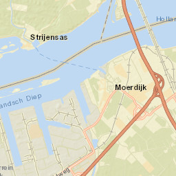 Moerdijk Street Map