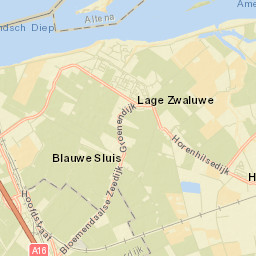 Hooge Zwaluwe Street Map