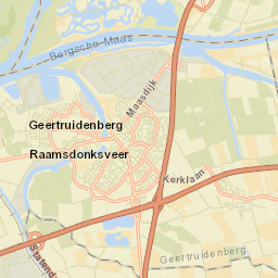 Raamsdonksveer Street Map