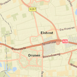 Nieuwkuijk Street Map