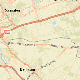 Berlicum Street Map